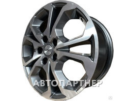 Khomen Wheels KHW1711 (Arkana/Kaptur) 6.5x17 5x114.3 ET50 66.1 Gray