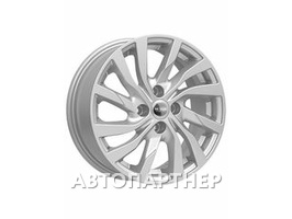 K&K KC882 6x15 4x100 ET50 60.1 сильвер Vesta